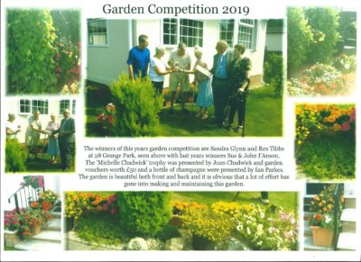 The Oaklands~Grange Annual Garden Competition (2019)